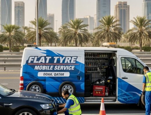 Flat Tyre Mobile service Doha Qatar