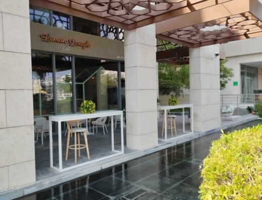 Lemon dough coffeeshop