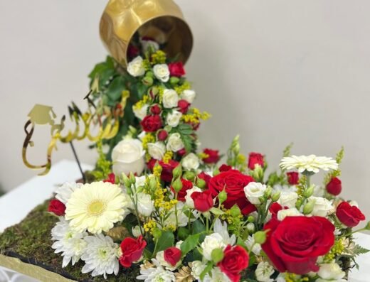 Gloriosa Flowers and Chocolate