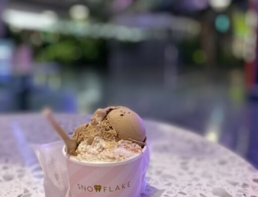 Snowflakes Ice Cream